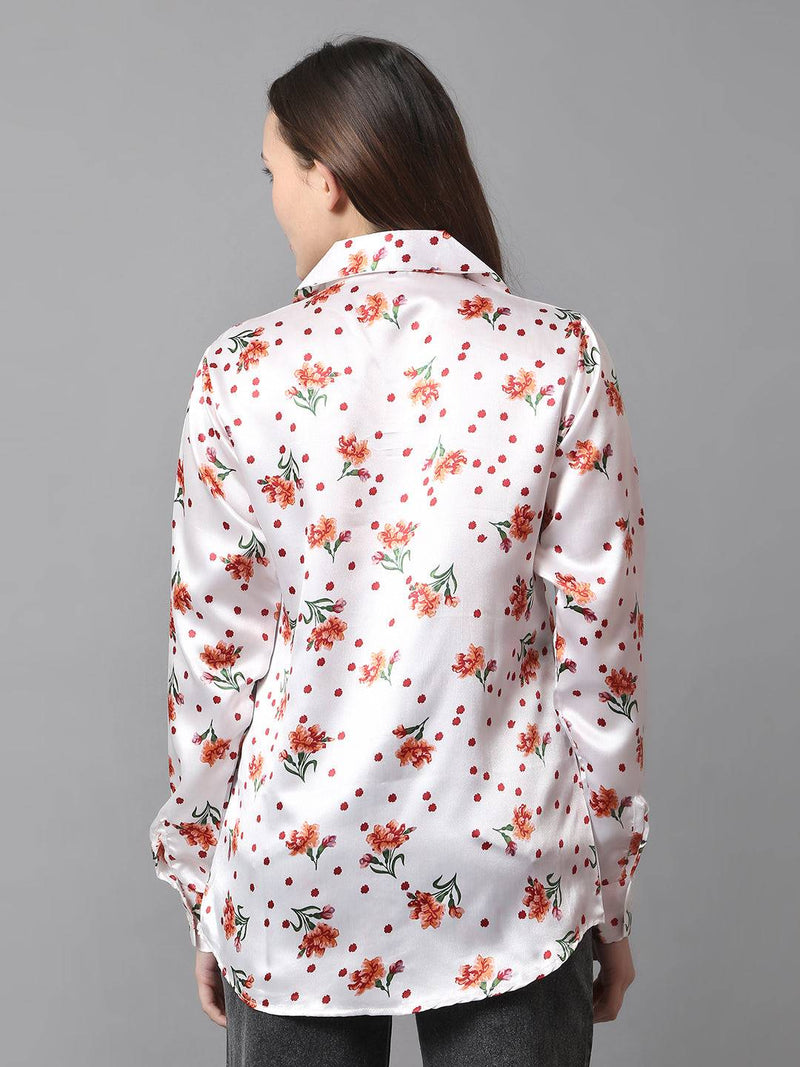 Floral Printed Women Shirt
