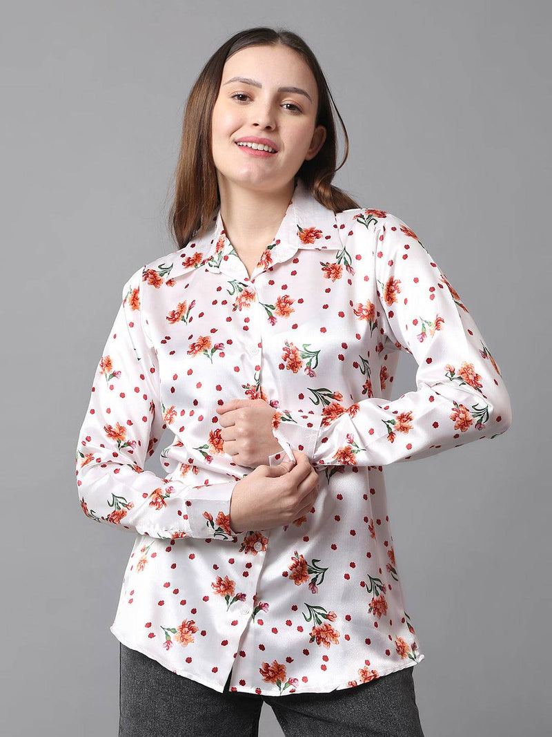 Floral Printed Women Shirt