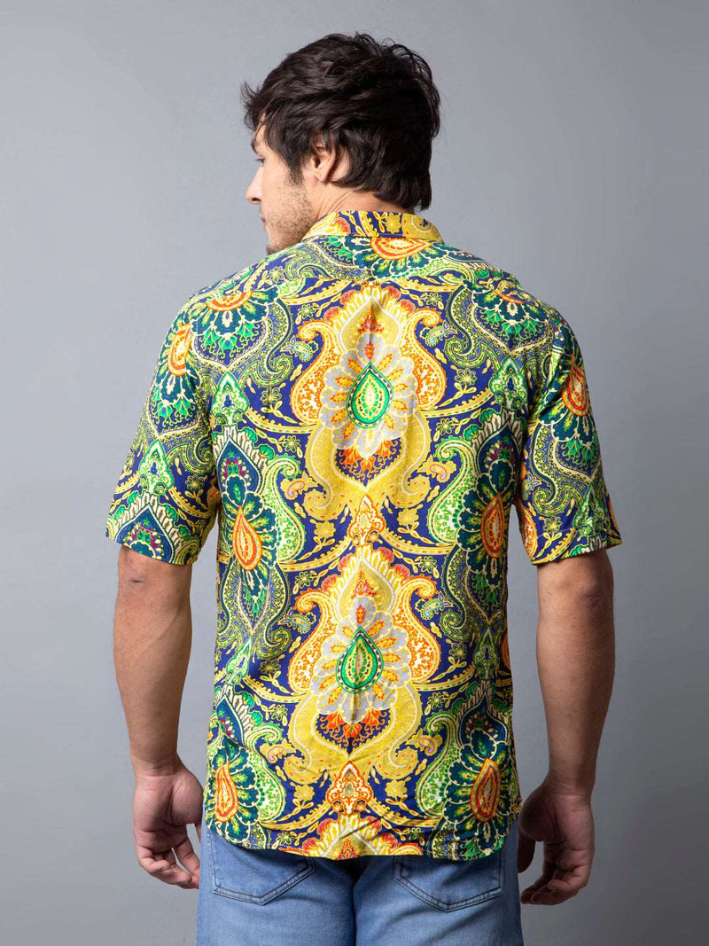 Persian Paisley Printed Shirt
