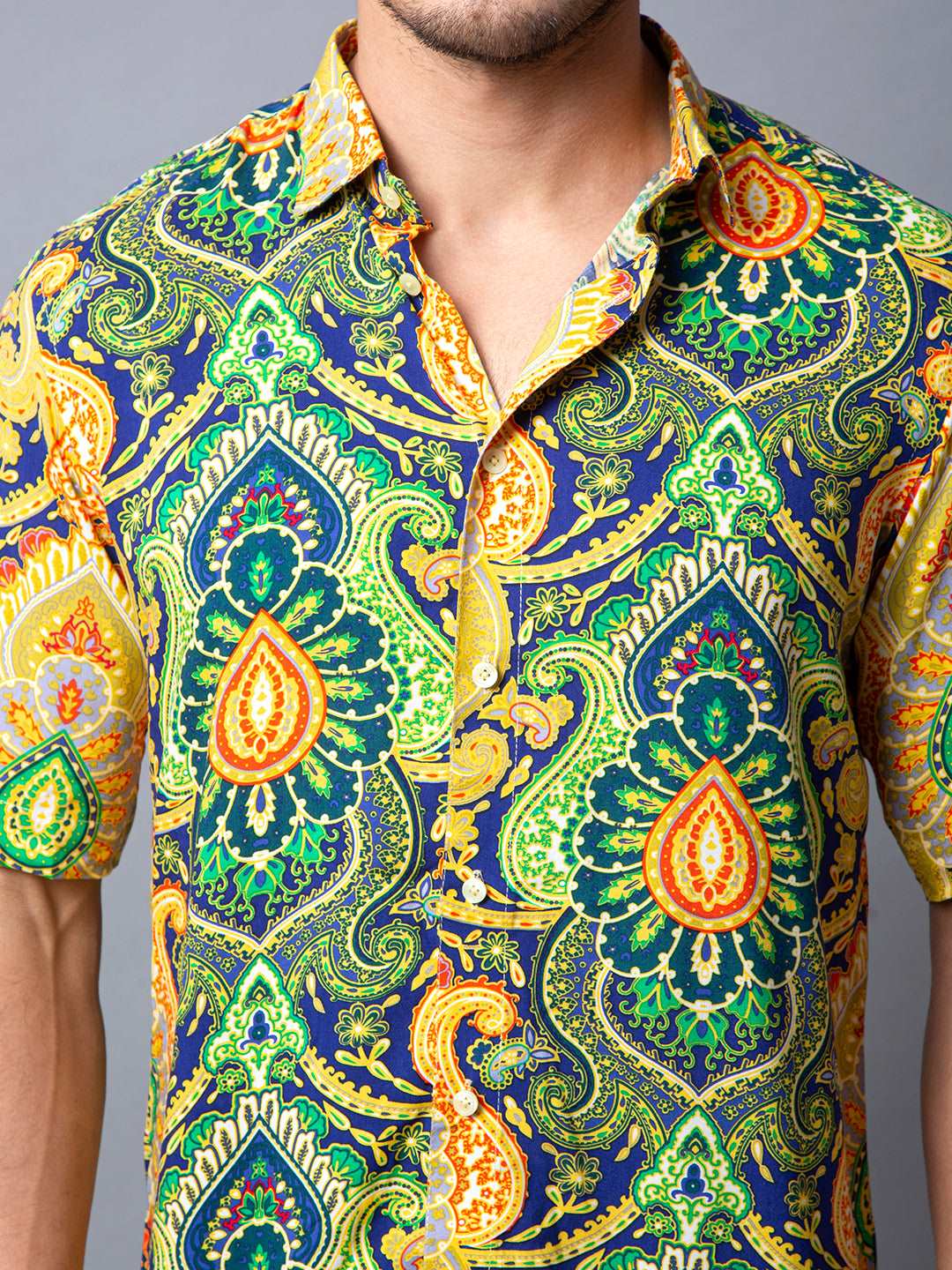 Persian Paisley Printed Shirt